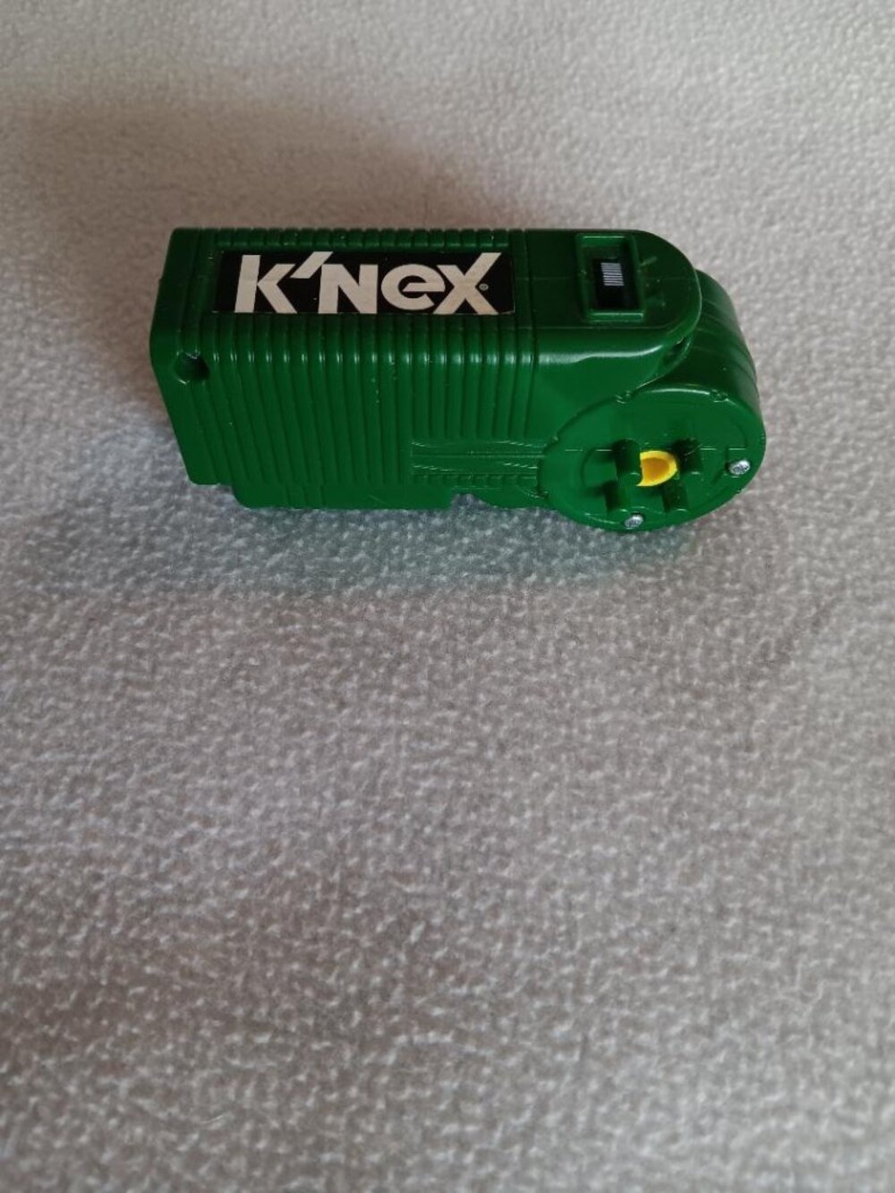 Knex Green Battery Powered Medium Speed Motor Forward Reverse.